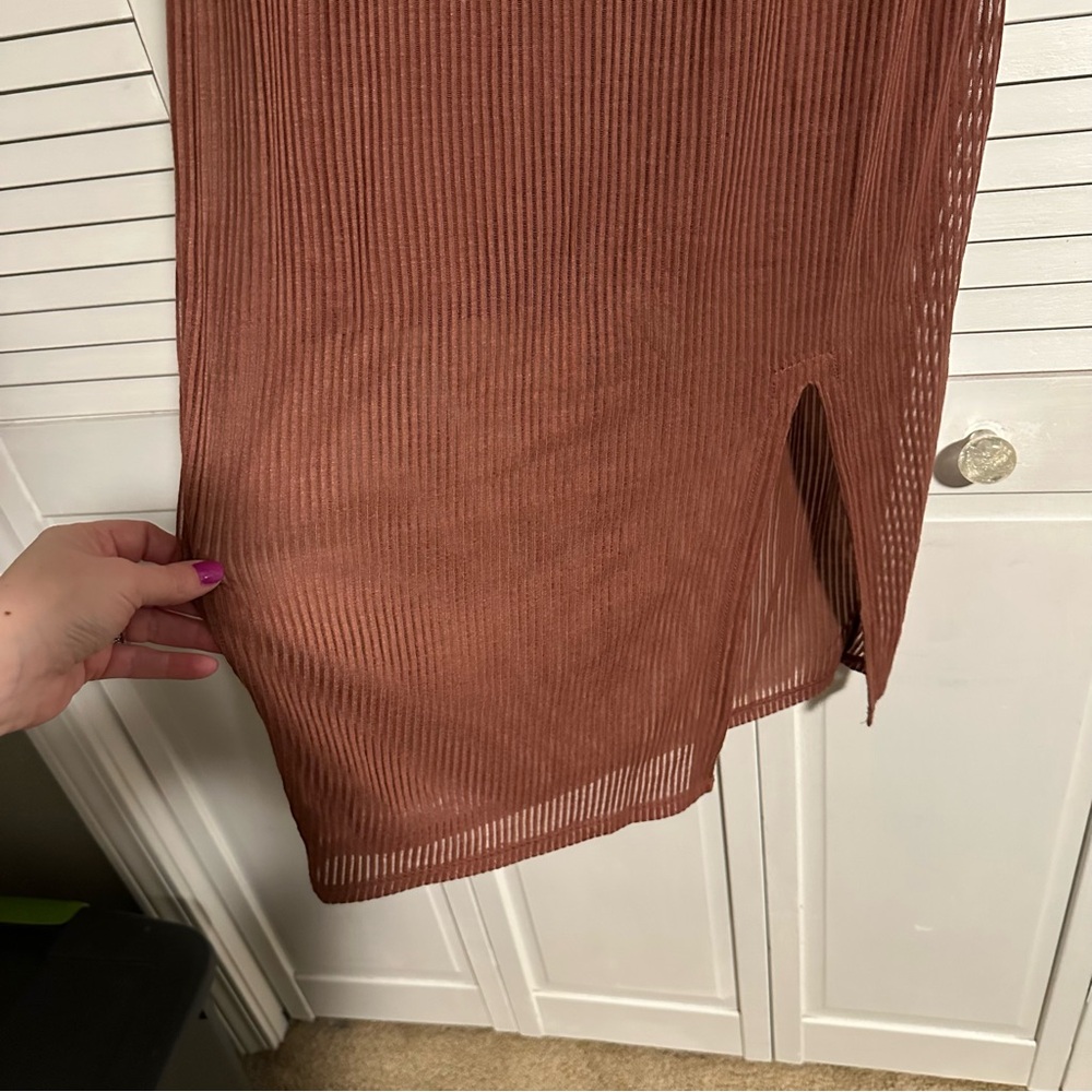 Express Ribbed Dress - Medium - Picture 5 of 9